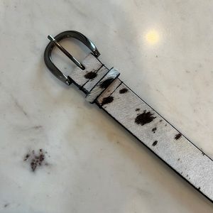 Free People Cowhide Belt